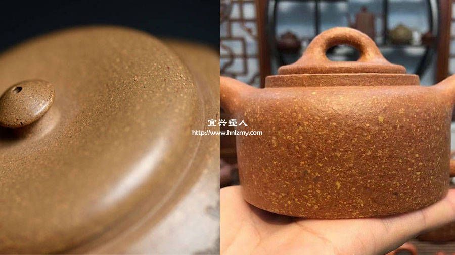紫砂壺粗砂和細(xì)砂的對比